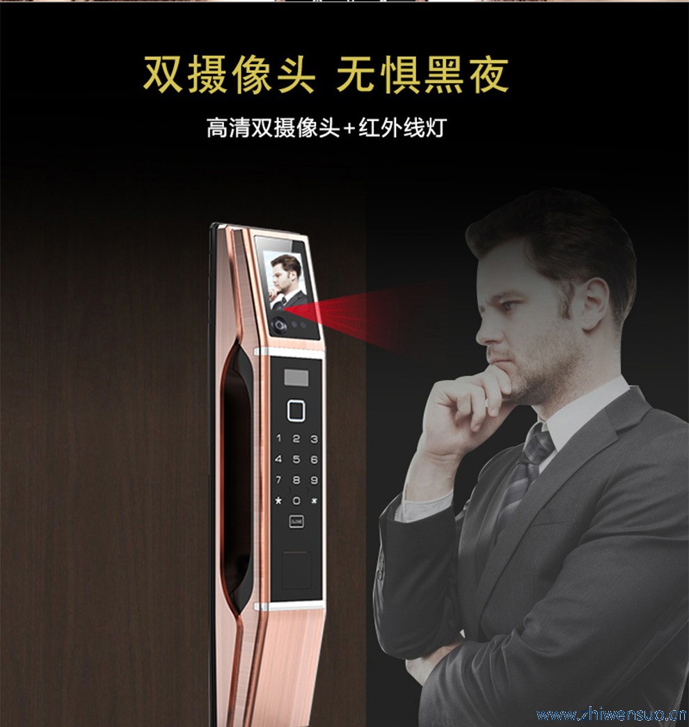 刷脸为钥的时代,这款皇家金盾人脸识别全自动锁了解一下 刷脸为钥的时代,这款皇家金盾人脸识别全自动锁了解一下